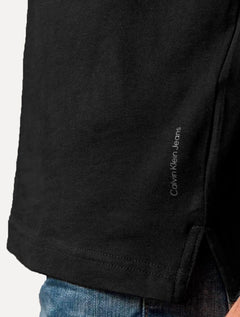 Camiseta Calvin Klein Jeans Masculina Crewneck Essentials Preta