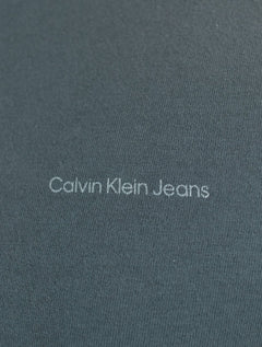 Camiseta Calvin Klein Jeans Masculina Light New Logo Chumbo