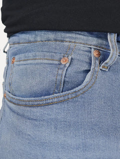 Calça Levis Jeans 505 Regular Medium Light Clear Azul Claro