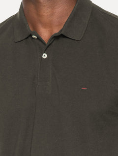 Polo Aramis Masculina Basic Piquet Light Verde Militar
