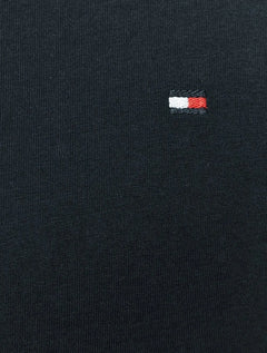 Camiseta Tommy Hilfiger Masculina Manga Longa Essential Sleeve Azul Marinho