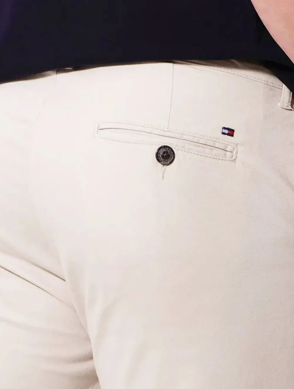 Calça Tommy Hilfiger Masculina de Sarja Brooklyn Areia