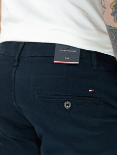 Bermuda Tommy Hilfiger Masculina Sarja Brooklyn 9in Azul Marinho