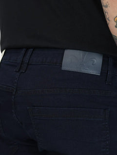 Calça Dudalina Jeans Masculina Skinny Stretch Icon Escuro
