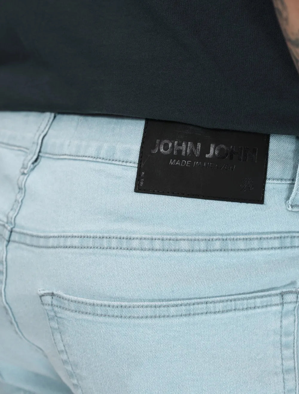 Calça John John Jeans Masculina Slim Santiago Claro