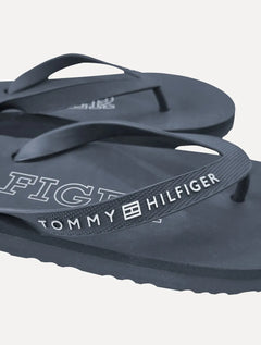 Chinelo Tommy Hilfiger Brad 8R Rubber Beach Azul Marinho