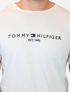 Camiseta Tommy Hilfiger Masculina Core Logo Tee Branca
