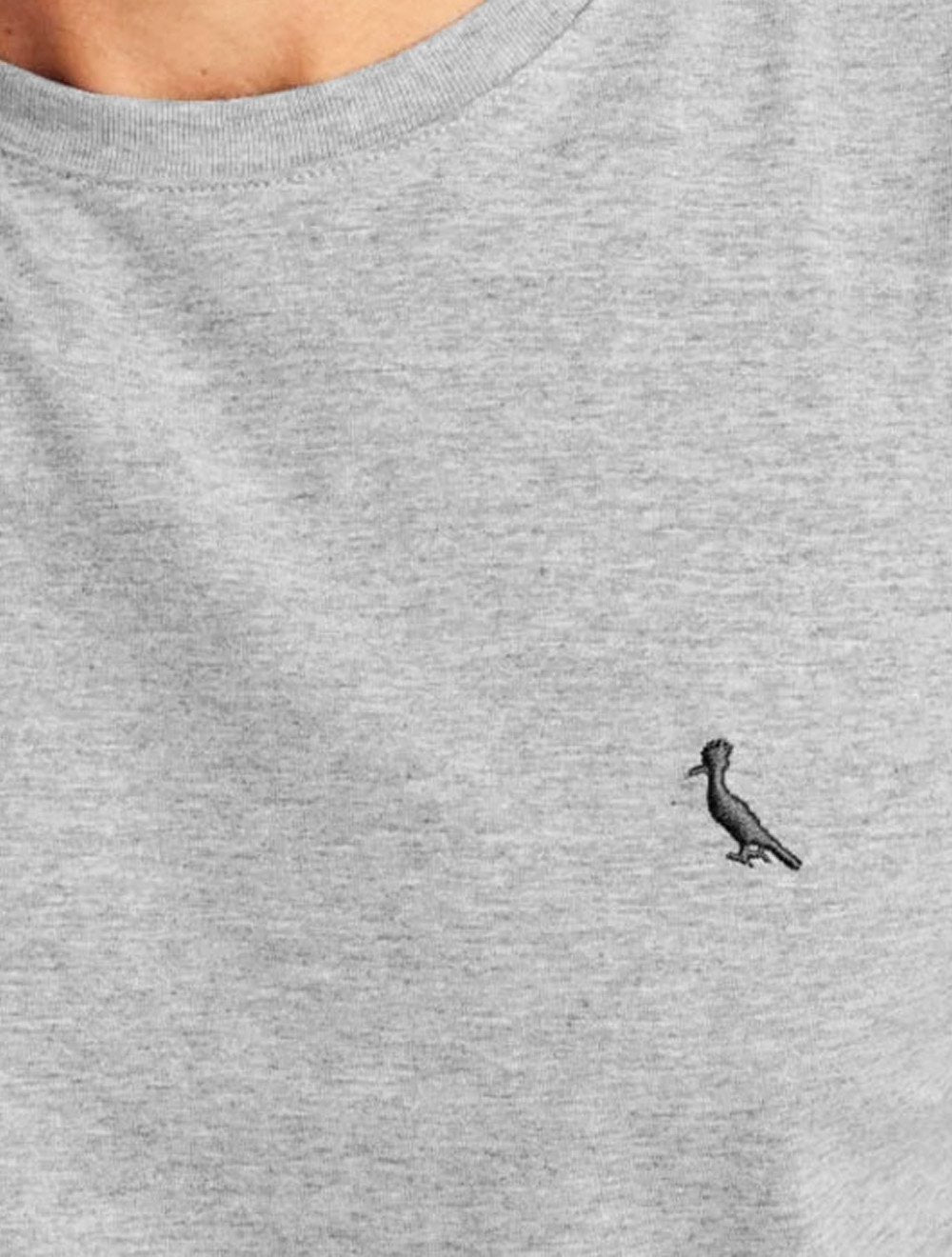 Camiseta Reserva Masculina Regular Paris Cinza Mescla