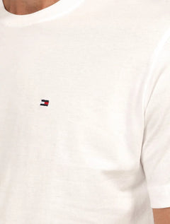 Camiseta Tommy Hilfiger Masculina Essential Cotton Branca