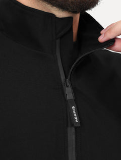 Jaqueta Aramis Masculina Malha Bomber Preta