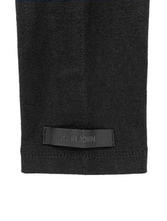 Blusa John John Masculina Moletom Double Layer Preta