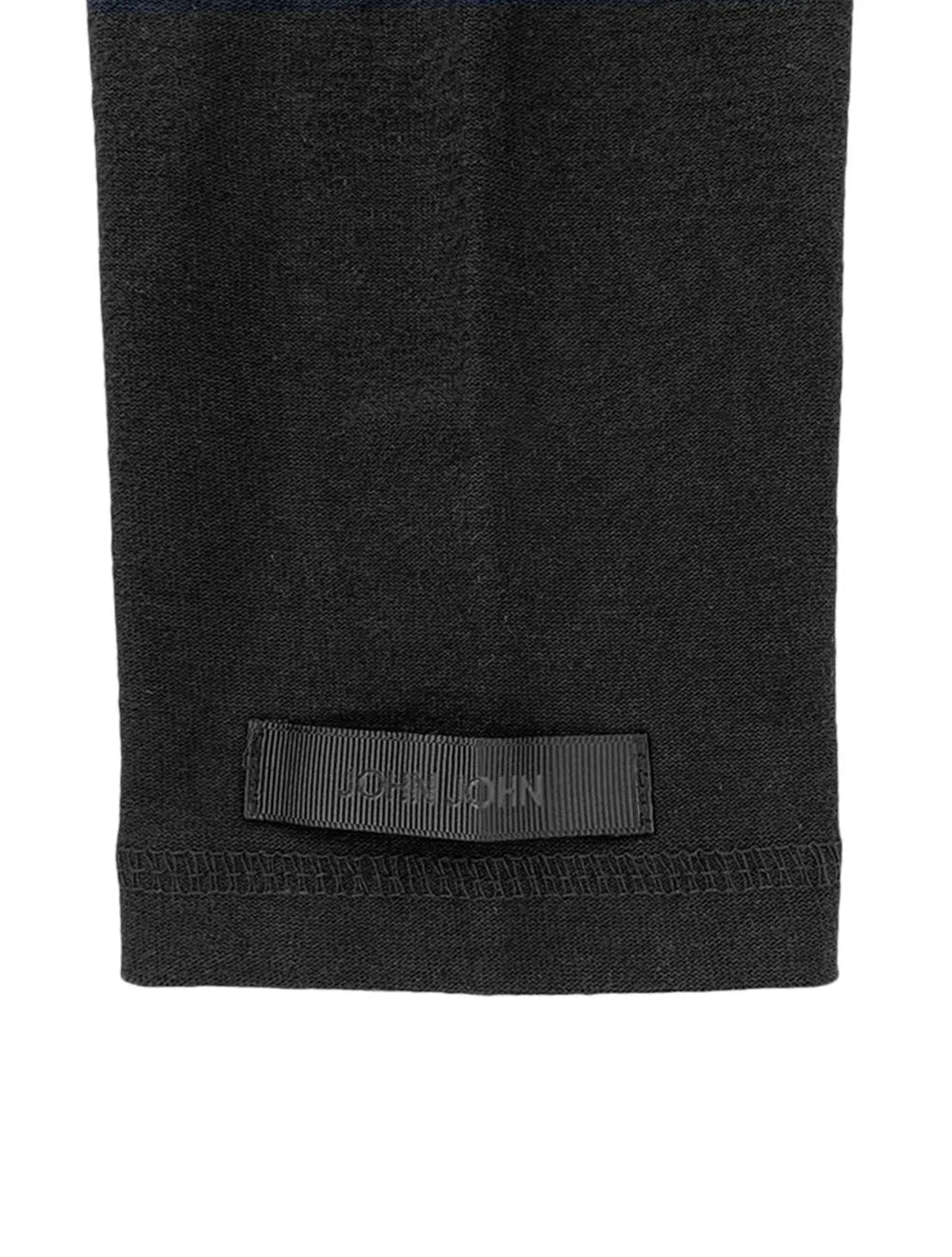Blusa John John Masculina Moletom Double Layer Preta