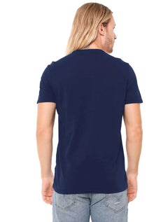 Camiseta Ellus Masculina Cotton Fine Aquarela Classic Azul