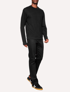 Moletom Ellus Masculino Crewneck Regular Basic Easa Preto
