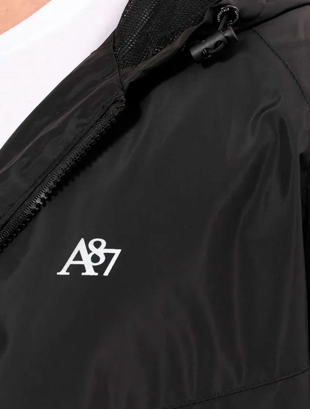 Jaqueta Aeropostale Masculina Corta-Vento A87 Preta