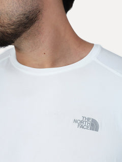Blusa The North Face Masculina Manga Longa Crewneck Hyper Branca