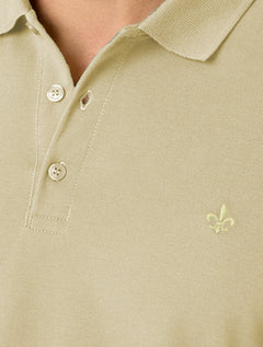 Polo Dudalina Piquet Essentials Básica Cotton Amarelo Médio