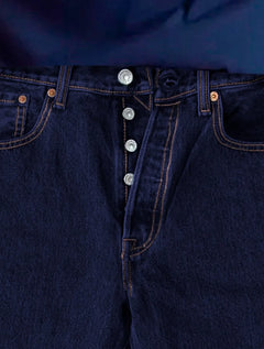 Calça Jeans Levis Masculina 501 Original Azul Escura