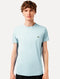 Camiseta Lacoste Masculina Jersey Pima Cotton Azul Claro