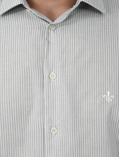 Camisa Dudalina Masculina Comfort Superfine Cotton Cinza Claro