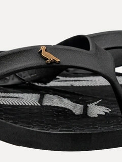 Chinelo Reserva Masculino Go Pica-pau  Blur Distortion Lines Preto