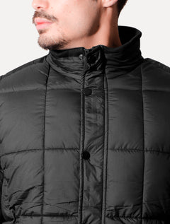 Jaqueta Victory Eagle Masculina Puffer Buttons Preta
