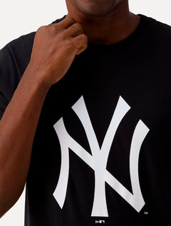 Camiseta New Era Masculina MLB New York Yankees Preta