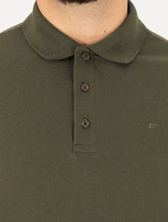 Polo Ellus Masculina Piquet Classic Easa Verde Floresta