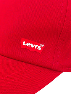 Boné Levis Curved Visor New Batwing Cap Vermelho
