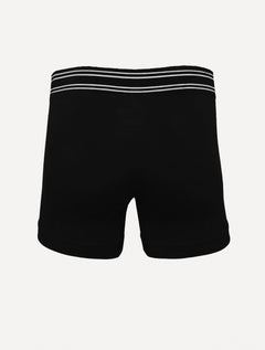 Cueca Dudalina Boxer Seamless Logo Stripes Preta 1UN