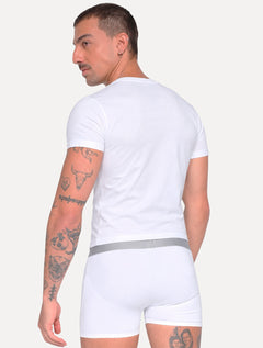 Cuecas Aramis Boxer Cotton Branca Pack 3UN