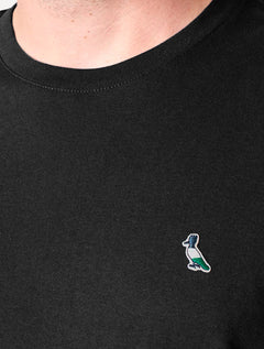 Camiseta Reserva Masculina Regular Patch Tricolor Preta