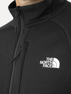 Blusa The North Face Masculina Fleece Canyonlands Full Zip Preta