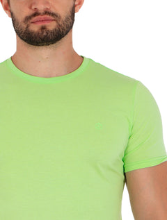 Camiseta Disky Masculina Essential Chá Verde Claro