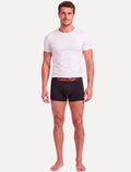 Cuecas Calvin Klein Underwear Trunk Seamless Outline Logo Branca Preta e Mescla Pack 3UN