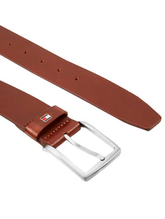 Cinto Tommy Hilfiger Masculino New Denton 3.5 Belt Marrom