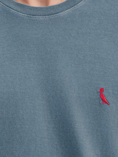 Camiseta Reserva | Masculina Basic Red Woodpecker Stoned Azul Marinho
