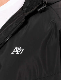 Jaqueta Aeropostale Masculina Corta-Vento A87 Preta