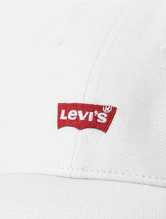 Boné Levis Curved Visor Center Batwing Branco