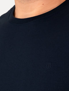 Camiseta Individual Masculina Comfort Icon Azul Marinho