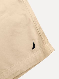 Short Nautica Masculino Sarja Cadarço Cáqui