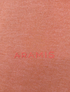 Camiseta Aramis Masculina Eco Lisa Vermelho Escuro Mescla