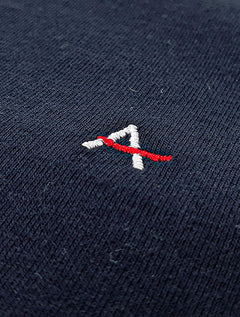 Camiseta Aramis Manga Longa Basica Logo Azul Marinho