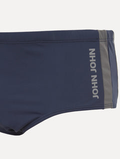 Sunga John John Masculina Dark Grey Perene Azul Marinho