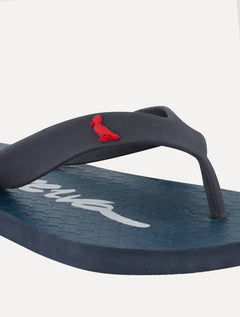 Chinelo Reserva Masculino Mar Script Azul Marinho