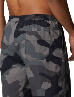 Short Columbia Masculino D'Água Summerdry Camo Verde Militar