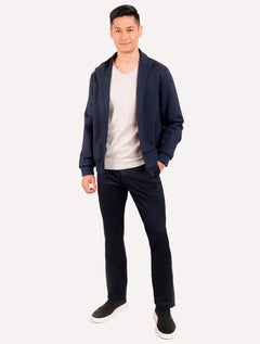 Blusa Aramis Masculina Tricot Gola V Areia