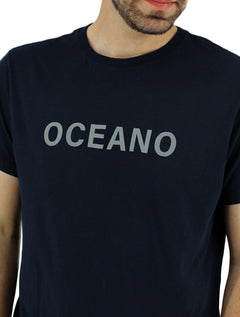 Camiseta Foxton Masculina Oceano Azul Marinho