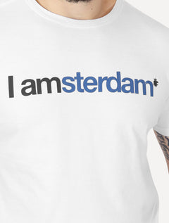 Camiseta Von der Volke Masculina Origineel I Amstardam Branca