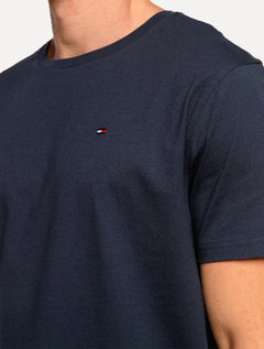 Camiseta Tommy Hilfiger | Masculina Essential Cotton Azul Marinho